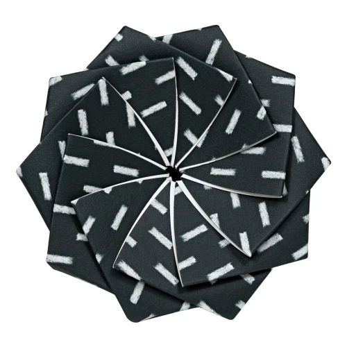 Extra Large Japanese Paper Gift Box Black/Chalk