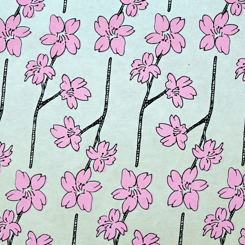 Hanji Blooming Sakura Gift Wrap
