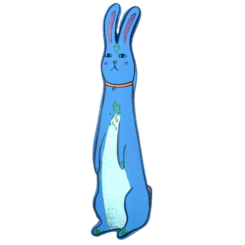 Blue Bunny Bookmark