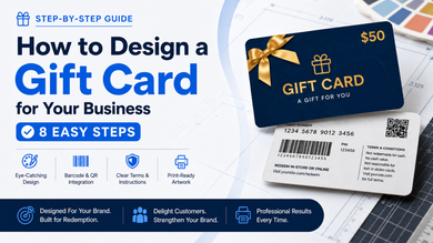 How to Design a Gift Card for Your Business | 8 Easy Steps