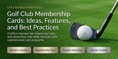 Golf Club Membership Cards: Ideas, Features, and Best Practices
