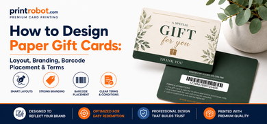 How to Design Paper Gift Cards: Layout, Branding, Barcode Placement & Terms