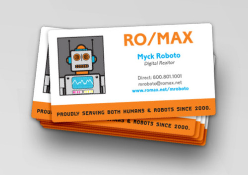 Custom magnetic business cards in bulk — full color printed fridge magnet business cards with contact details and company branding, business card size, made in USA