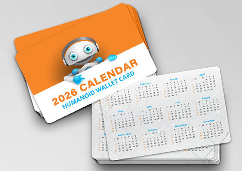 2026 Calendar Magnets & 2026 Plastic Wallet Cards