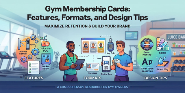Gym Membership Cards: Features, Formats, and Design Tips