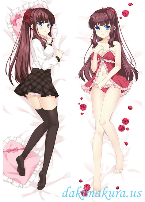 Takimoto Hifumi - New Game Anime Dakimakura Japanese Hugging Body Pillow Cover 973