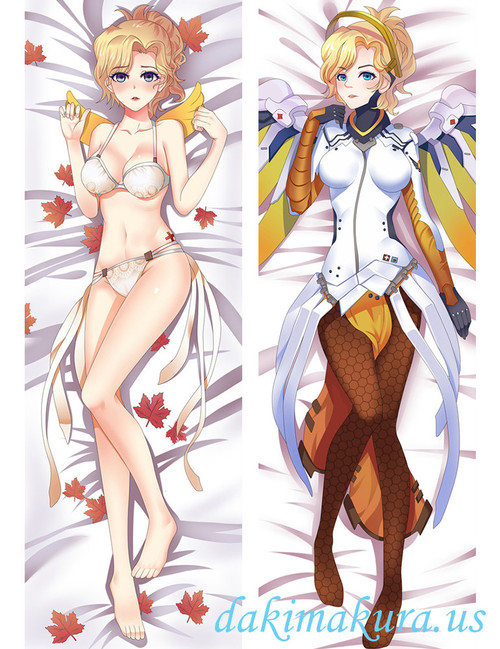 Mercy - Overwatch Anime Dakimakura Japanese Hugging Body Pillow Cover 1002