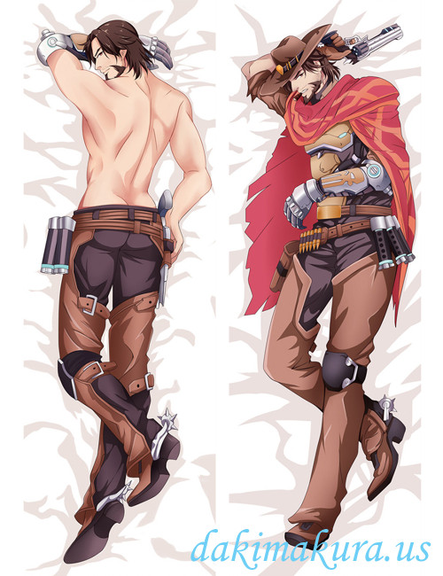 Jesse Mccree - Overwatch Dakimakura Japanese Hugging Body Pillowcase 1009