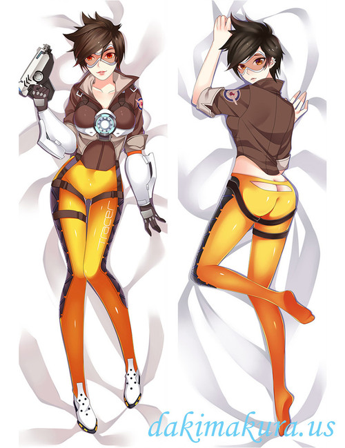 Tracer - Overwatch Dakimakura 3D Pillow Japanese Anime Pillow Case 1016
