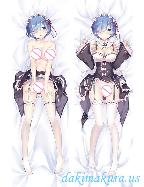 Rem - Re Zero Anime Dakimakura Japanese Love Body Pillow Cover 1053 Rem - Re Zero Anime Dakimakura Japanese Love Body Pillow Cover 1053