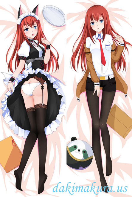 Kurisu Makise - Steins Gate Anime Body Pillow Dakimakura Japenese Love Pillow Cover 1143