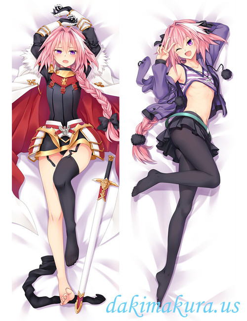 Astolfo Rider Of Black - Fate Grand Order Anime Dakimakura Japanese Hug Body Pillow Cover 1166