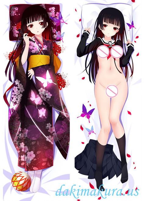 Ai Enma - Hell Girl Anime Dakimakura Japanese Hugging Body Pillow Covers 1366