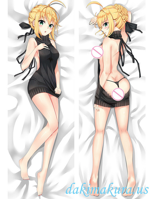 Fate - Saber Anime Dakimakura Japanese Hugging Body Pillow Cover 38