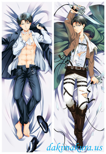 Levi Ackerman - Attack On Titan Japanese Character Body Dakimakura Pillow Cover 1524 Levi Ackerman - Attack On Titan Japanese Character Body Dakimakura Pillow Cover 1524