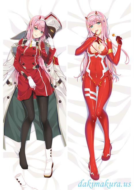 Zero Two 002-Darling In The Franxx Long Anime Japenese Love Pillow Cover 1686 Zero Two 002-Darling In The Franxx Long Anime Japenese Love Pillow Cover 1686