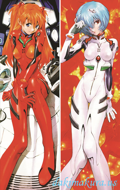Neon Genesis Evangelion - Rei Ayanami - Asuka Langley Soryu Pillow Cover 1844 Neon Genesis Evangelion - Rei Ayanami - Asuka Langley Soryu Pillow Cover 1844