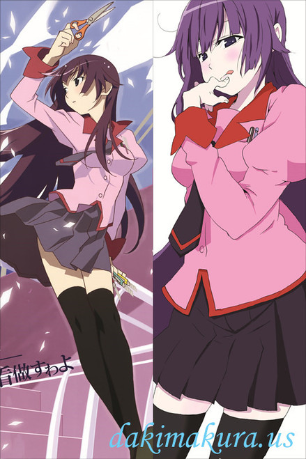 Bakemonogatari - Hitagi Senjougahara Pillow Cover 1949 Bakemonogatari - Hitagi Senjougahara Pillow Cover 1949