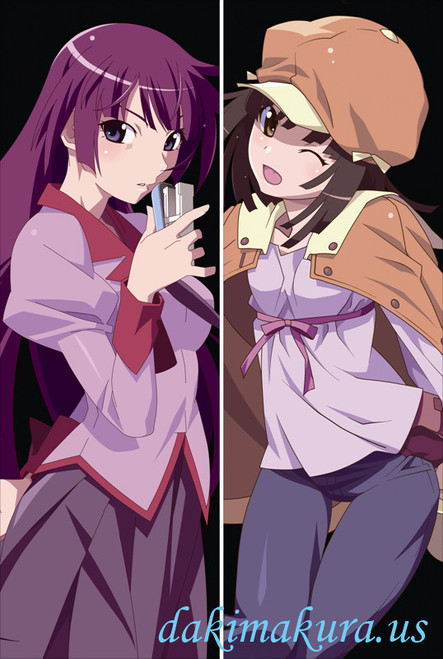 Bakemonogatari - Hitagi Senjougahara - Nadeko Sengoku Pillow Cover 1955