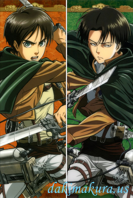 Attack On Titan- Levi Ackerman Long Anime Japenese Love Pillow Cover 1991 Attack On Titan- Levi Ackerman Long Anime Japenese Love Pillow Cover 1991