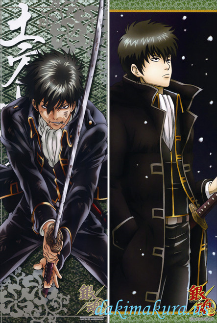 Gintama - Toshiro Hijikata Anime Dakimakura Hugging Body Pillow Cover 2086