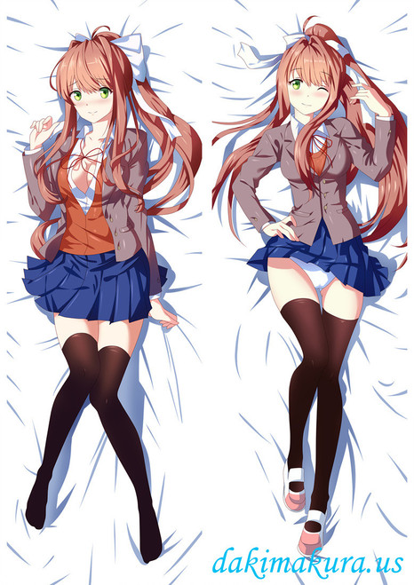 Monika - Doki Doki Literature Club Dakimakura Girlfriend Body Pillow 2977 Monika - Doki Doki Literature Club Dakimakura Girlfriend Body Pillow 2977