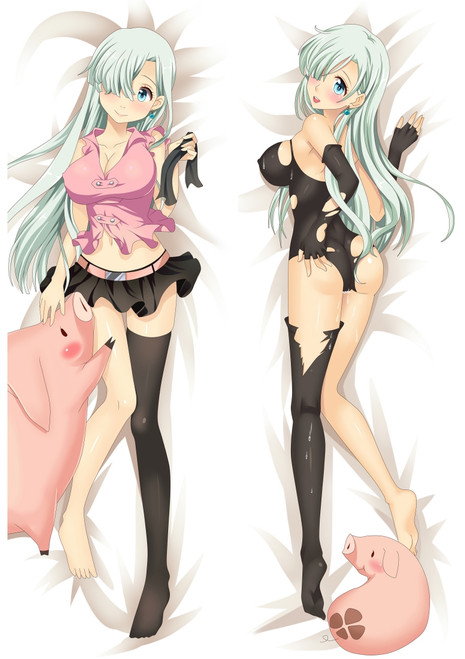 The Seven Deadly Sins Elizabeth Liones Long Anime Japenese Love Pillow Cover 3254