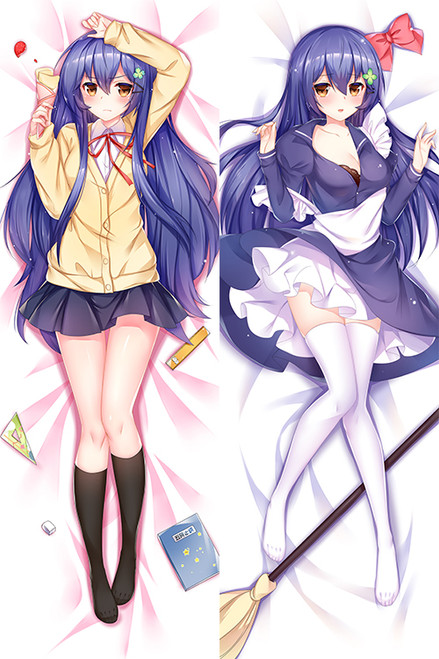 Date A Live Itsuka Shiori Anime Dakimakura Japanese Love Body Pillow Cover 3271 Date A Live Itsuka Shiori Anime Dakimakura Japanese Love Body Pillow Cover 3271