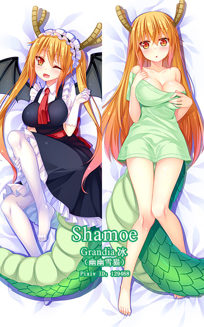 Miss Kobayashis Dragon Maid Anime Dakimakura Hugging Body Pillowcases 3318 Miss Kobayashis Dragon Maid Anime Dakimakura Hugging Body Pillowcases 3318