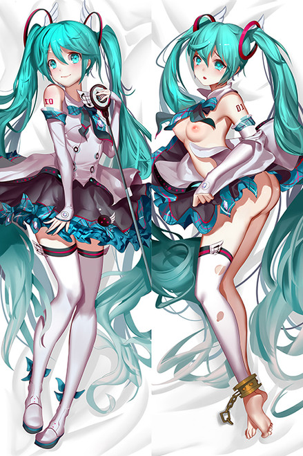 Hatsune Miku Japanese Character Body Dakimakura Pillow Cover 3358 Hatsune Miku Japanese Character Body Dakimakura Pillow Cover 3358