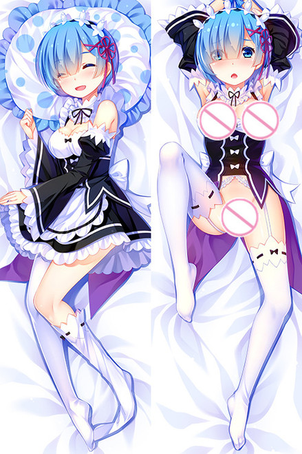 New Rem - Re Zero Anime Dakimakura Hugging Body Pillowcases 3431