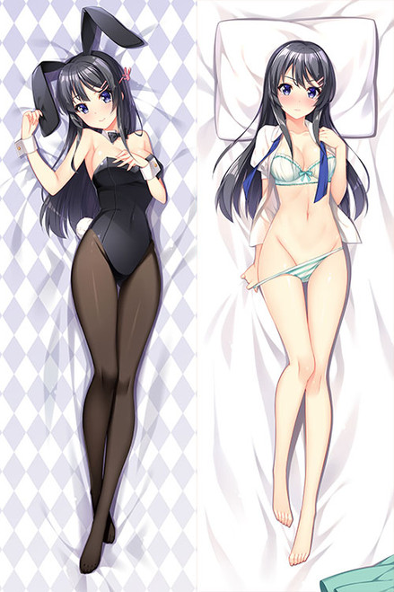Rascal Does Not Dream Of Bunny Girl Senpai Mai Sakurajima Anime Dakimakura Japanese Love Body Pillowcases 3526