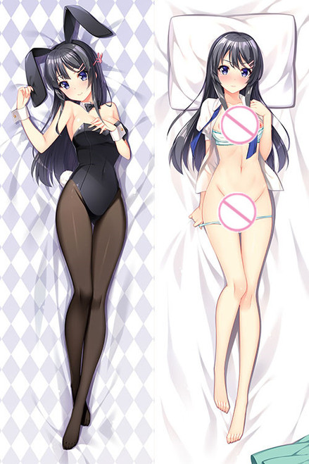 Rascal Does Not Dream Of Bunny Girl Senpai Mai Sakurajima Anime Dakimakura Japanese Love Body Pillowcases 3527