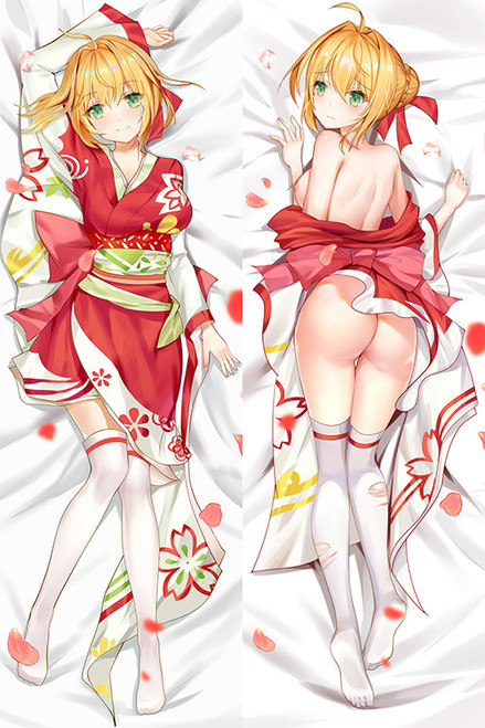 Fate Grand Order Saber Nero Anime Dakimakura Japanese Love Body Pillowcases 3538