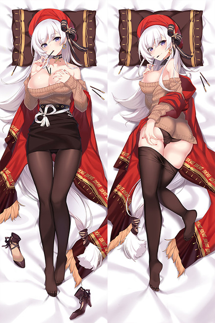 Belfast - Azur Lane Anime Dakimakura Hugging Body Pillowcases 3642