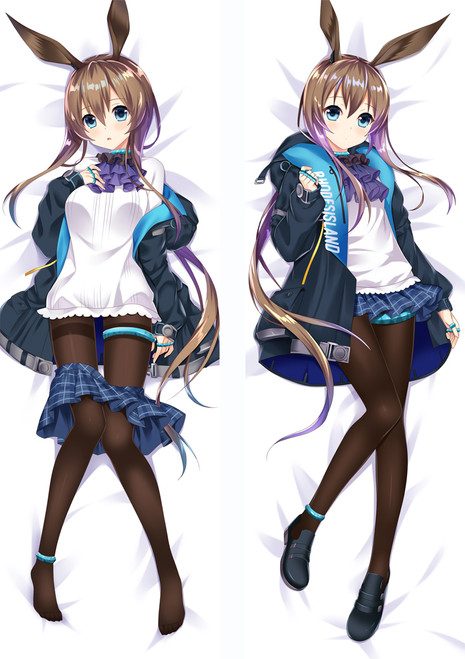 Arknights Amiya Anime Dakimakura Japanese Love Body Pillow Cover 3757 Arknights Amiya Anime Dakimakura Japanese Love Body Pillow Cover 3757