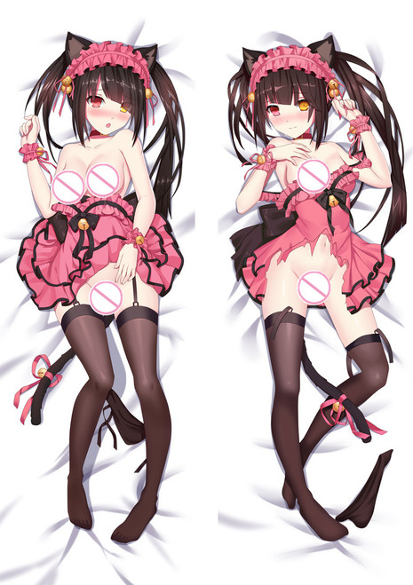 Date A Live Nightmare Tokisaki Kurumi Dakimakura 3D Pillow Japanese Anime Pillowcase 3787