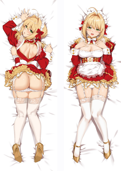 Fate Grand Order Nero Clavdivs Caesar Anime Dakimakura Japanese Love Body Pillowcase 3808