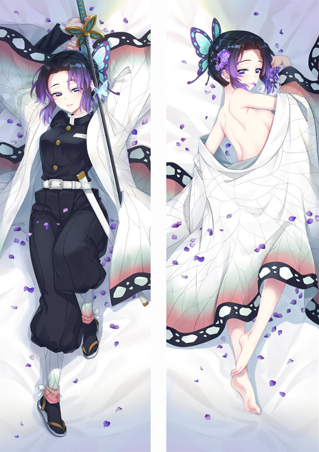 Kimetsu No Yaiba Kochou Shinobu Anime Dakimakura Japanese Love Body Pillow Cover 3825 Kimetsu No Yaiba Kochou Shinobu Anime Dakimakura Japanese Love Body Pillow Cover 3825