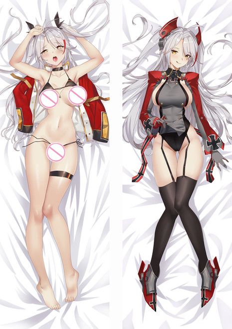 Prinz Eugen Azur Lane Anime Dakimakura Japanese Love Body Pillow Cover 3830
