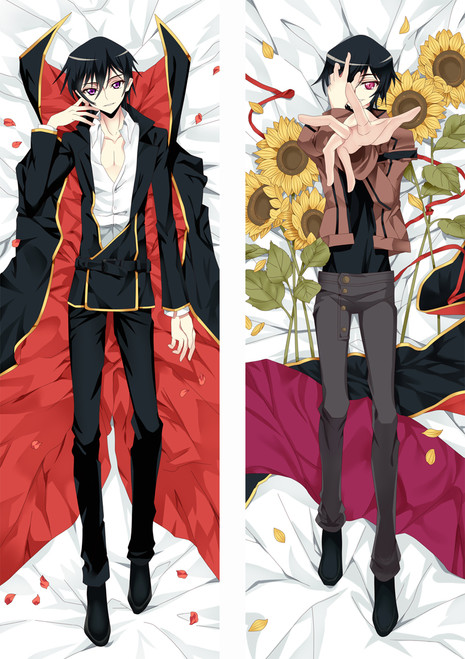 Code Geass Lelouch Lamperouge Anime Dakimakura Japanese Love Body Pillow Cover 3833 Code Geass Lelouch Lamperouge Anime Dakimakura Japanese Love Body Pillow Cover 3833