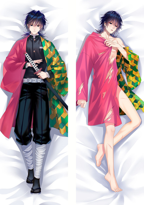 Kimetsu No Yaiba Tomioka Giyuu Anime Dakimakura Hugging Body Pillowcases 3930