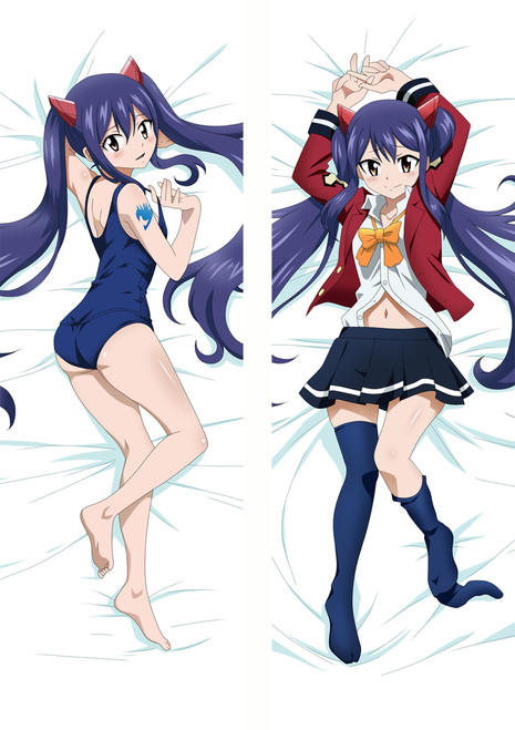 Fairy Tail Wendy Marvell Dakimakura 3D Pillow Japanese Anime Pillowcase 3945