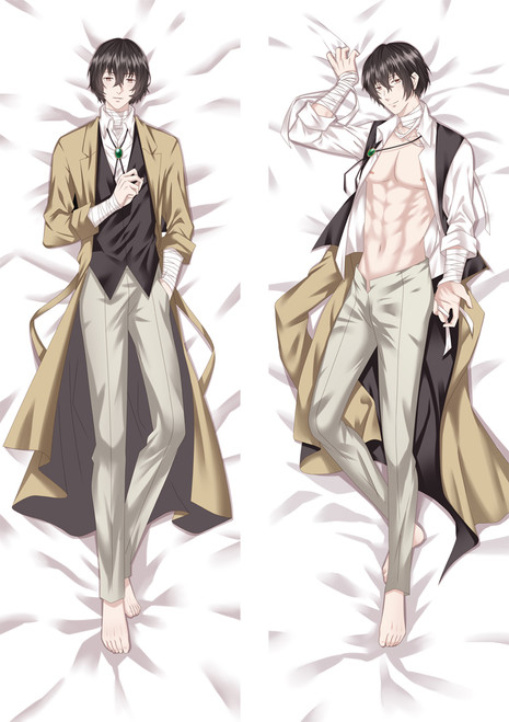 Bungo Stray Dogs Osamu Dazai Anime Dakimakura Japanese Hugging Body Pillowcover 4142 Bungo Stray Dogs Osamu Dazai Anime Dakimakura Japanese Hugging Body Pillowcover 4142