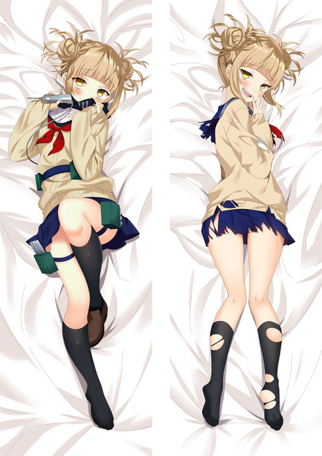 My Hero Academia Cross My Body Himiko Toga Anime Dakimakura Japanese Hugging Body Pillowcases 4212