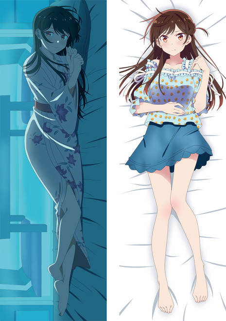 Kanojo Okarishimasu Ichinose Chizuru Anime Dakimakura Pillow Japanese Hugging Body Pillowcase 4235