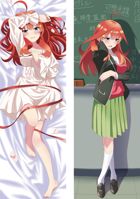 Toubun No Hanayome Itsuki Nakano Anime Dakimakura Japanese Hugging Body Pillowcases 4253 Toubun No Hanayome Itsuki Nakano Anime Dakimakura Japanese Hugging Body Pillowcases 4253