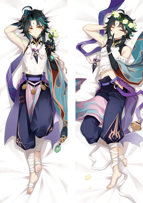 Genshin Impact Xiao Anime Dakimakura Japanese Hugging Body Pillowcover 4302