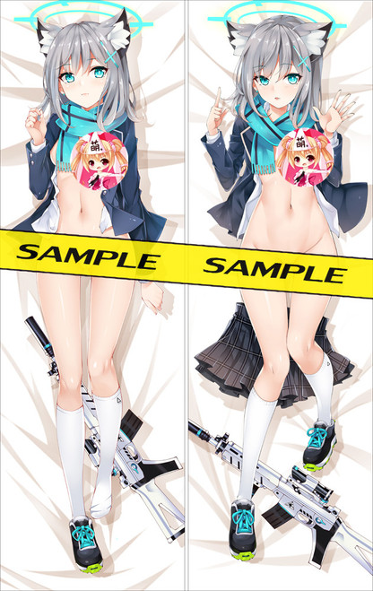 Blue Archive Sand Wolf Shiroko Anime Dakimakura 3D Pillow Japanese Lover Pillow 4480