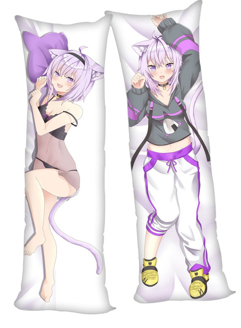 Virtual Youtuber Nekomata Okayu Anime Dakimakura 3D Pillow Japanese Lover Pillow 4516